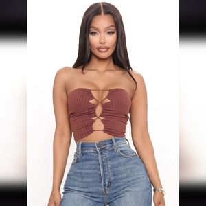 Fashion nova tube top